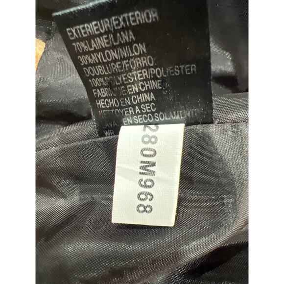 Tahari Arthur S. Levine Wool-Blend Plaid Cape Coat – Size 10. Sale!! - Picture 11 of 15